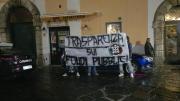 Minori, blitz di Casapound per la visita di De Mita